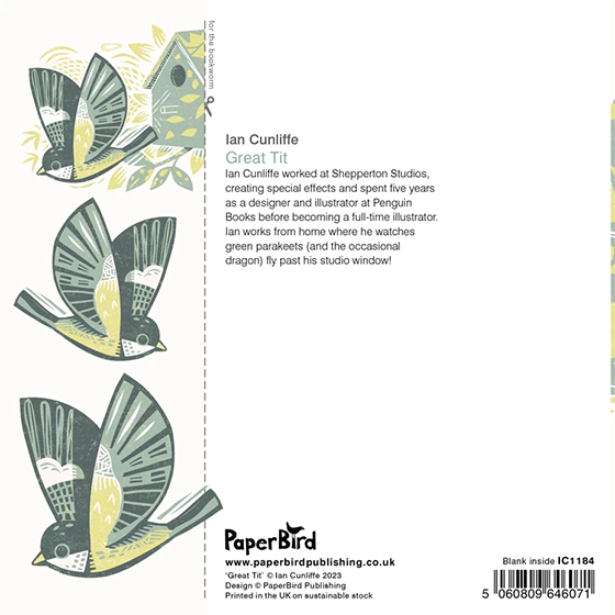 Great Tit – Greeting Card