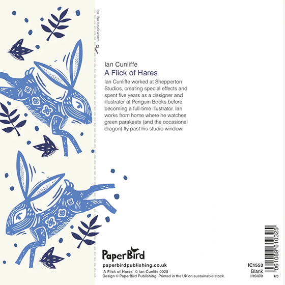 A Flick of Hares – Greeting Card